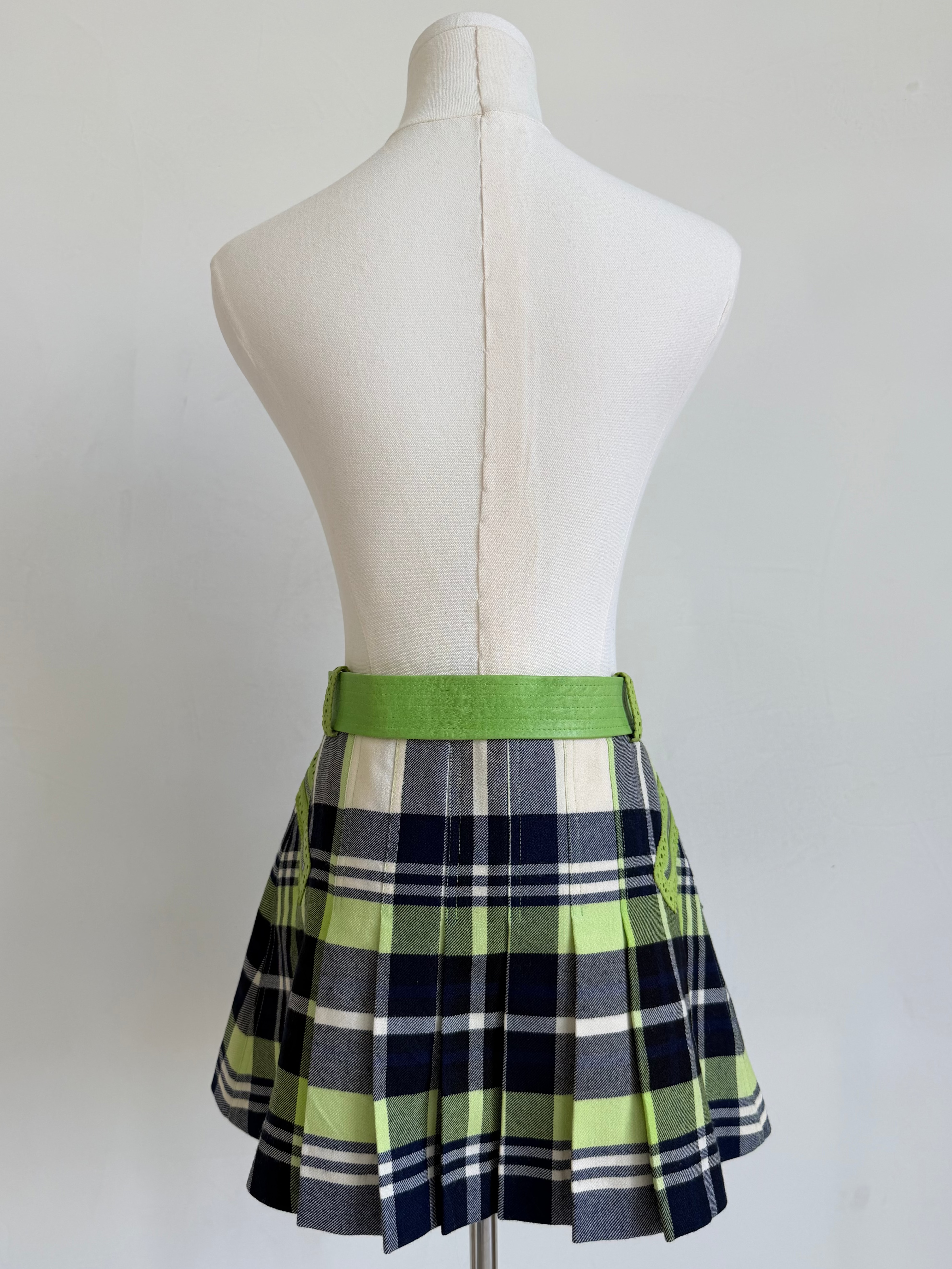 F/W 2004 Green Plaid Skirt