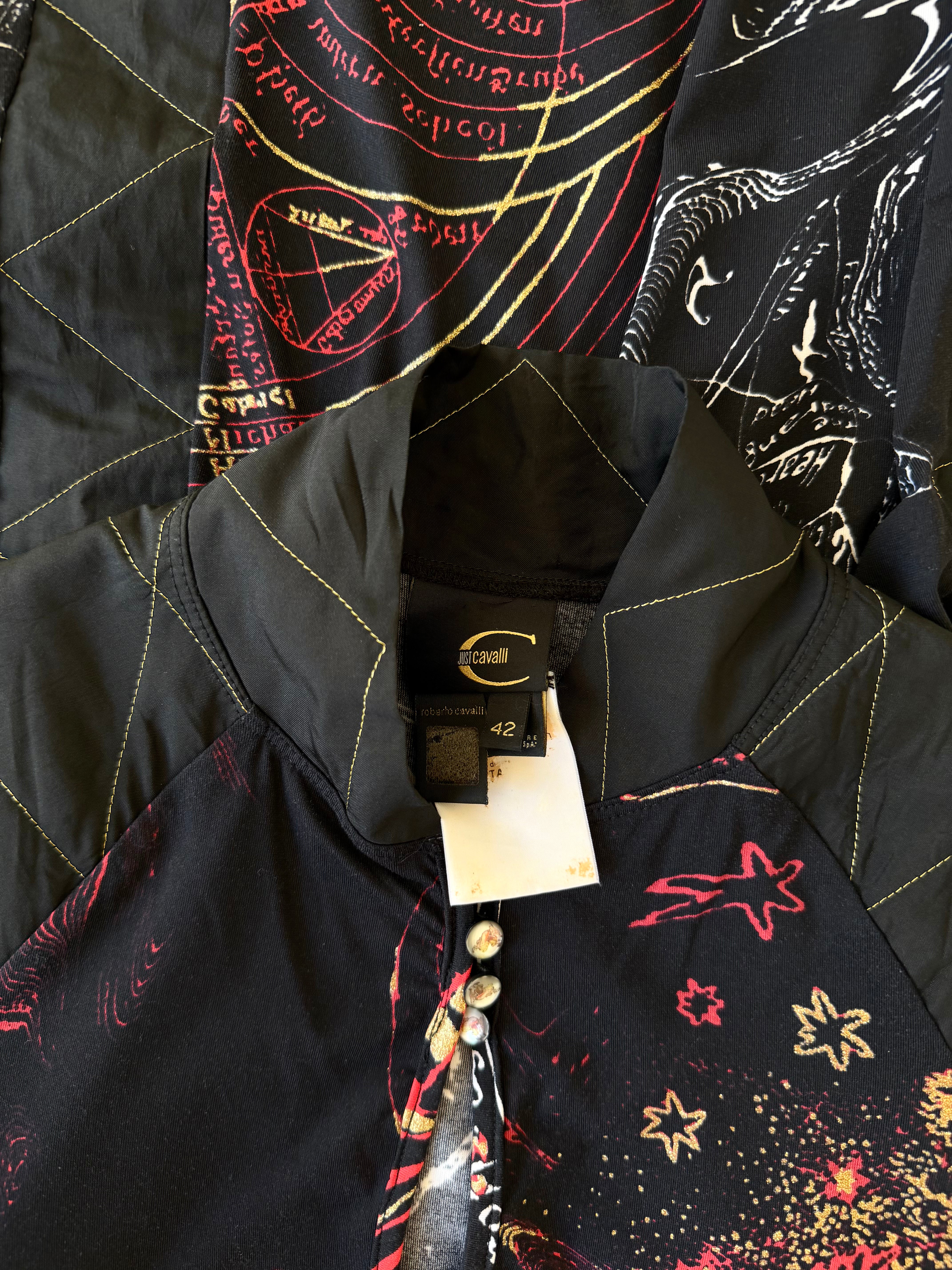 F/W 2003 Zodiac Print Mini Dress