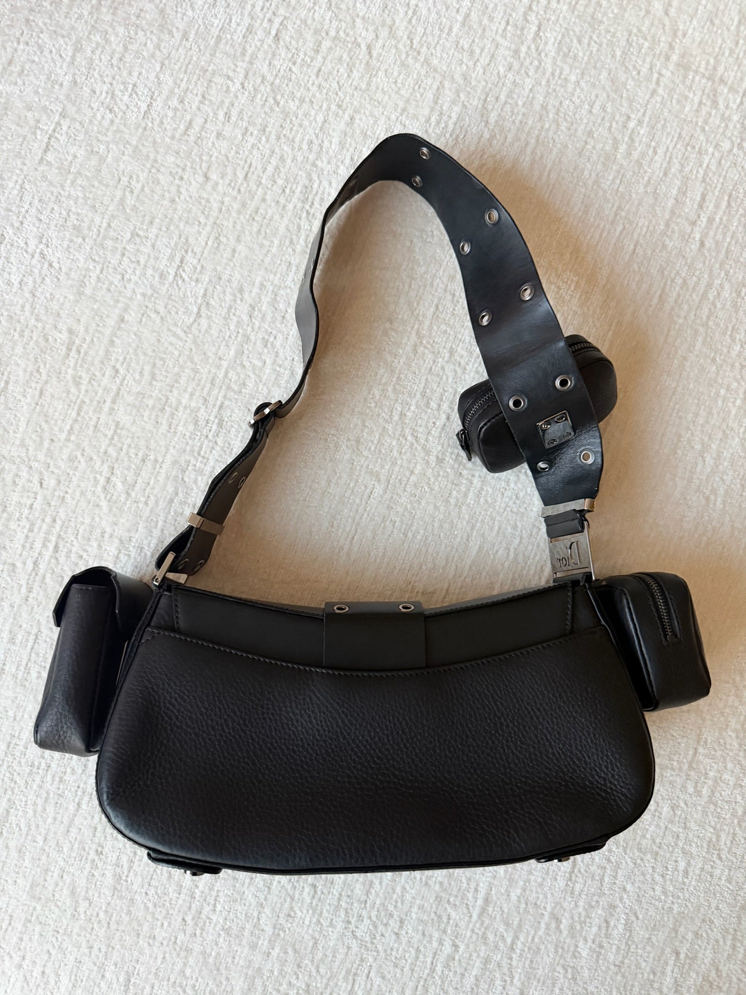 S/S 2003 “Columbus" Street Chic Leather Shoulder Bag