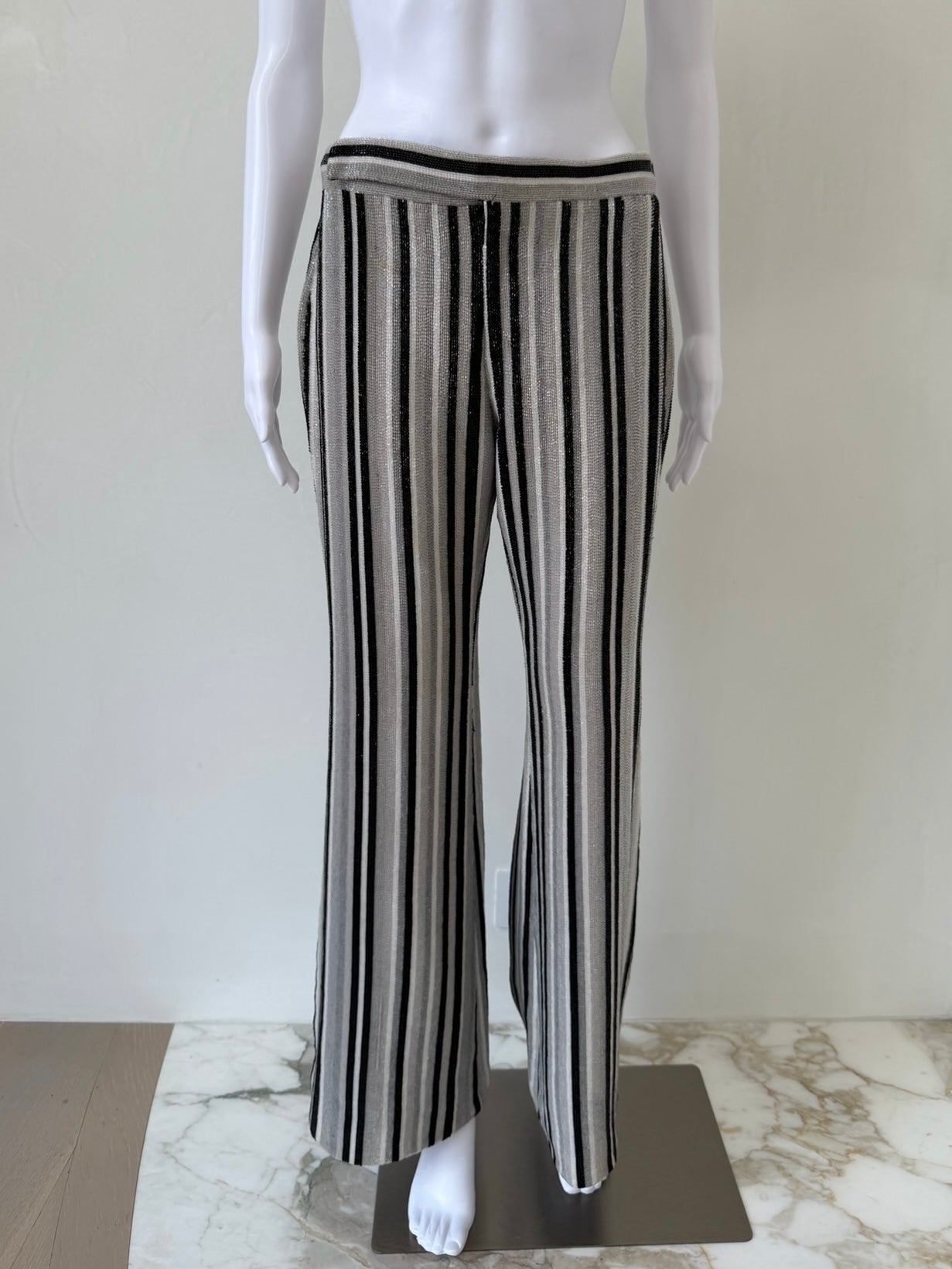 S/S 2000 Beaded Striped Pants