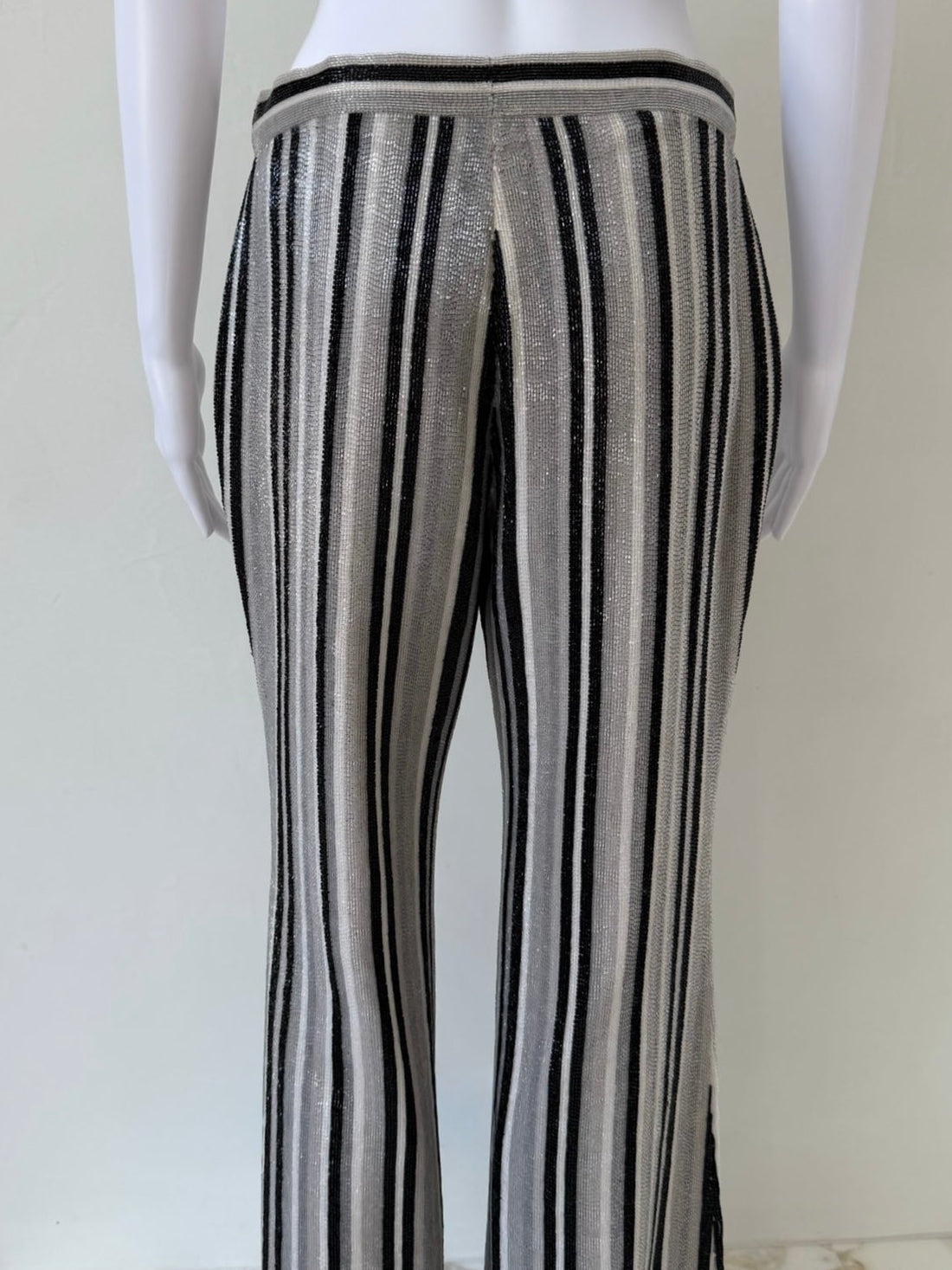 S/S 2000 Beaded Striped Pants