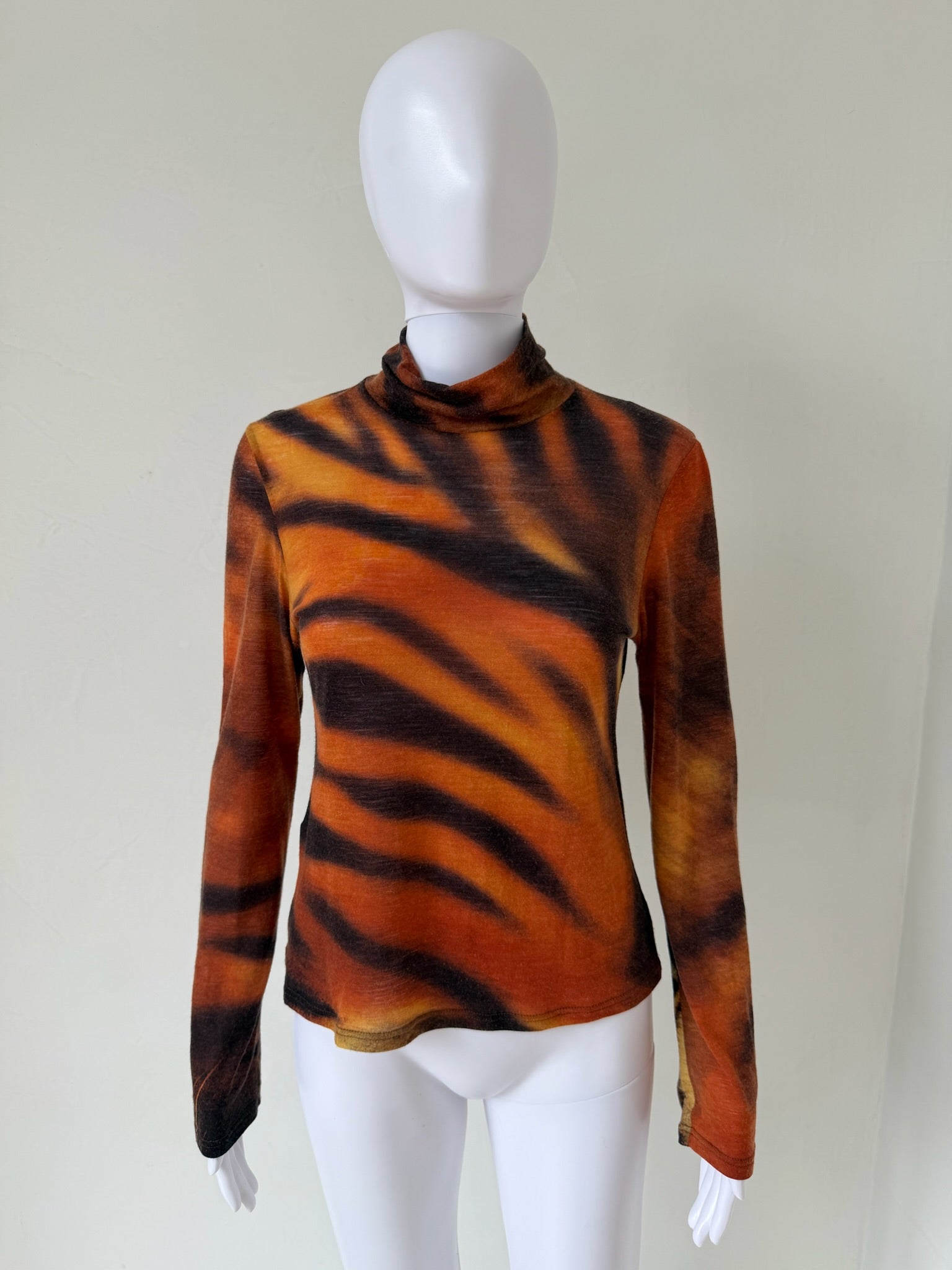 S/S 2000 Tiger Turtleneck Top