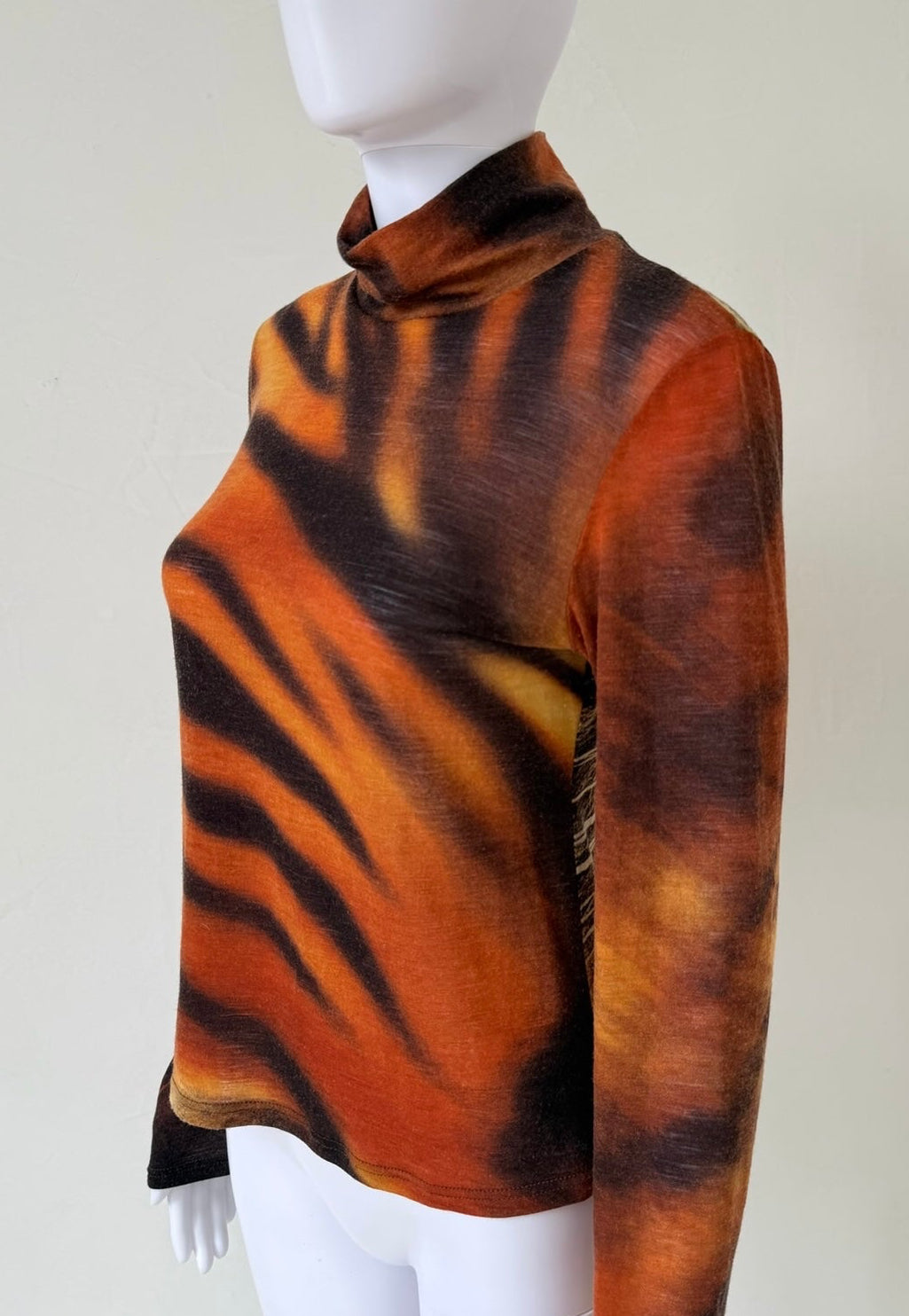 S/S 2000 Tiger Turtleneck Top