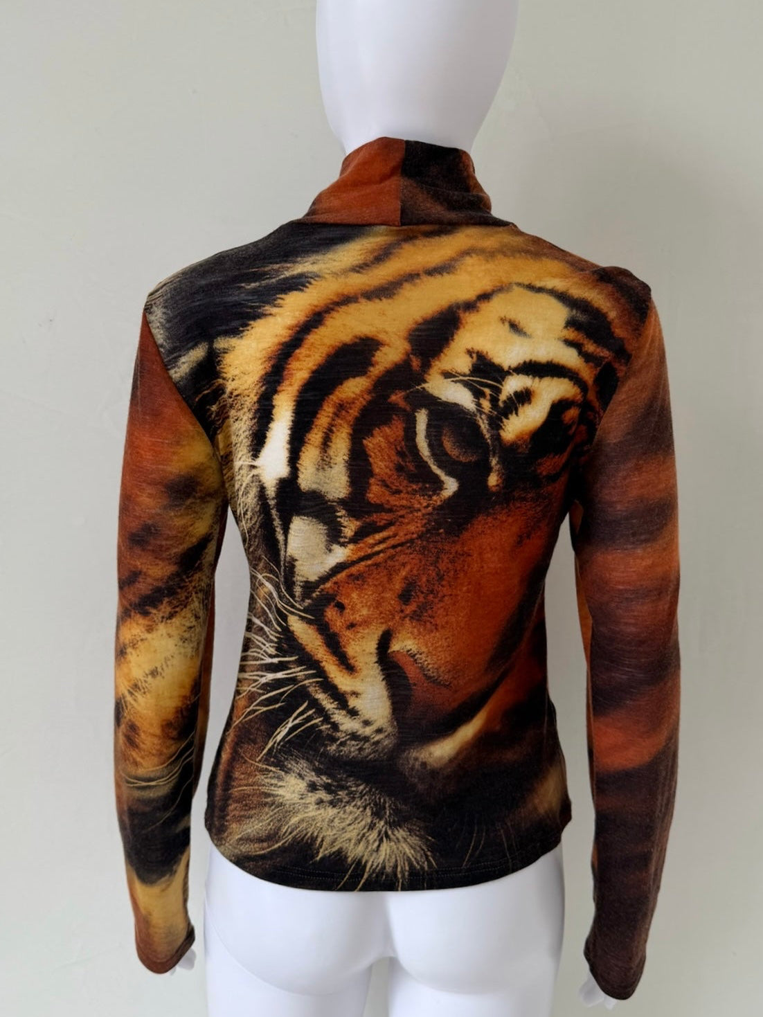 S/S 2000 Tiger Turtleneck Top