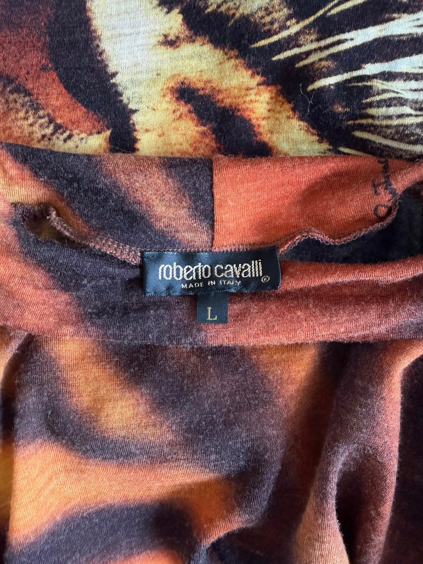 S/S 2000 Tiger Turtleneck Top