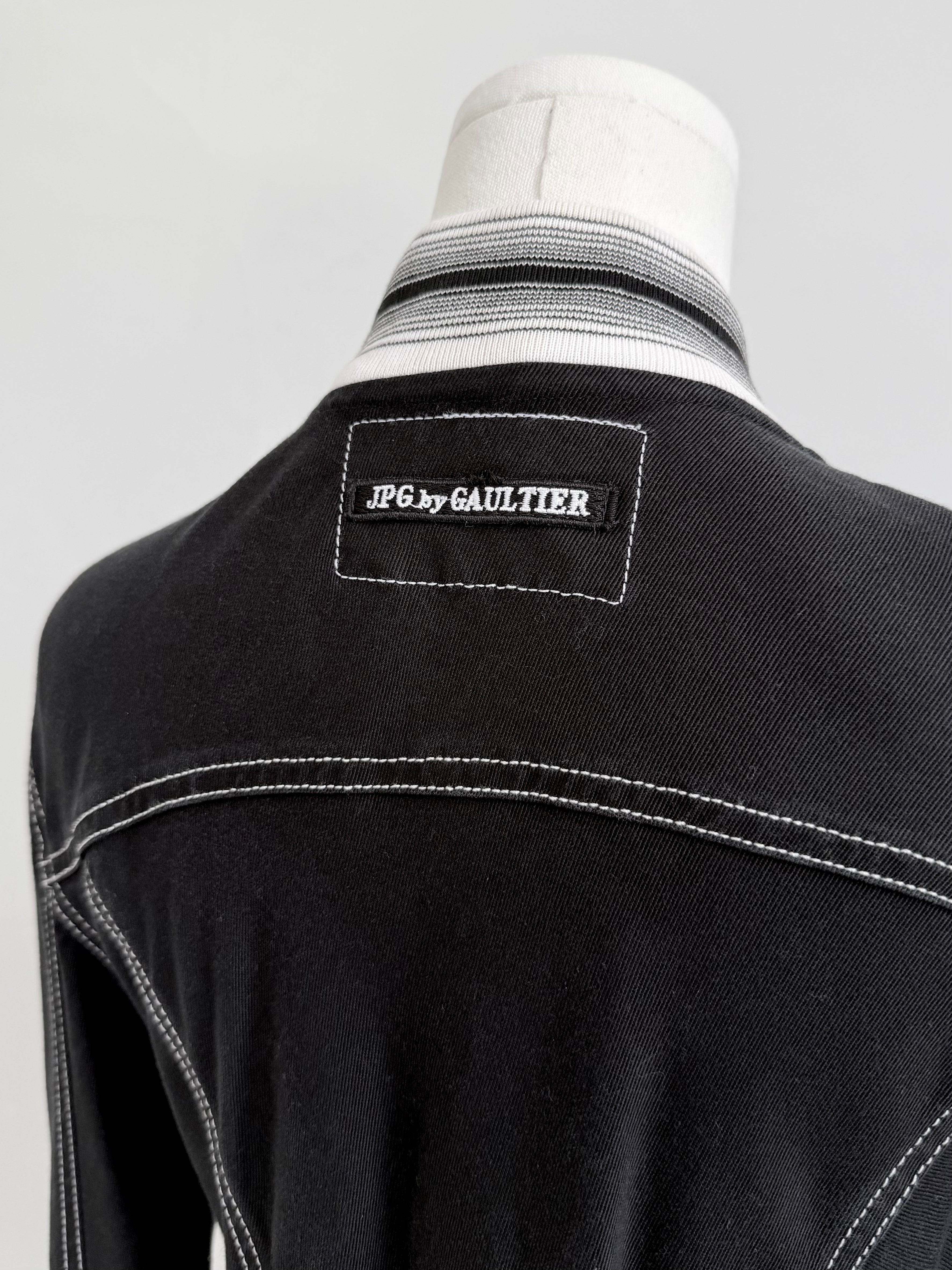 F/W 2002 Varsity Stripe Tencel Jacket