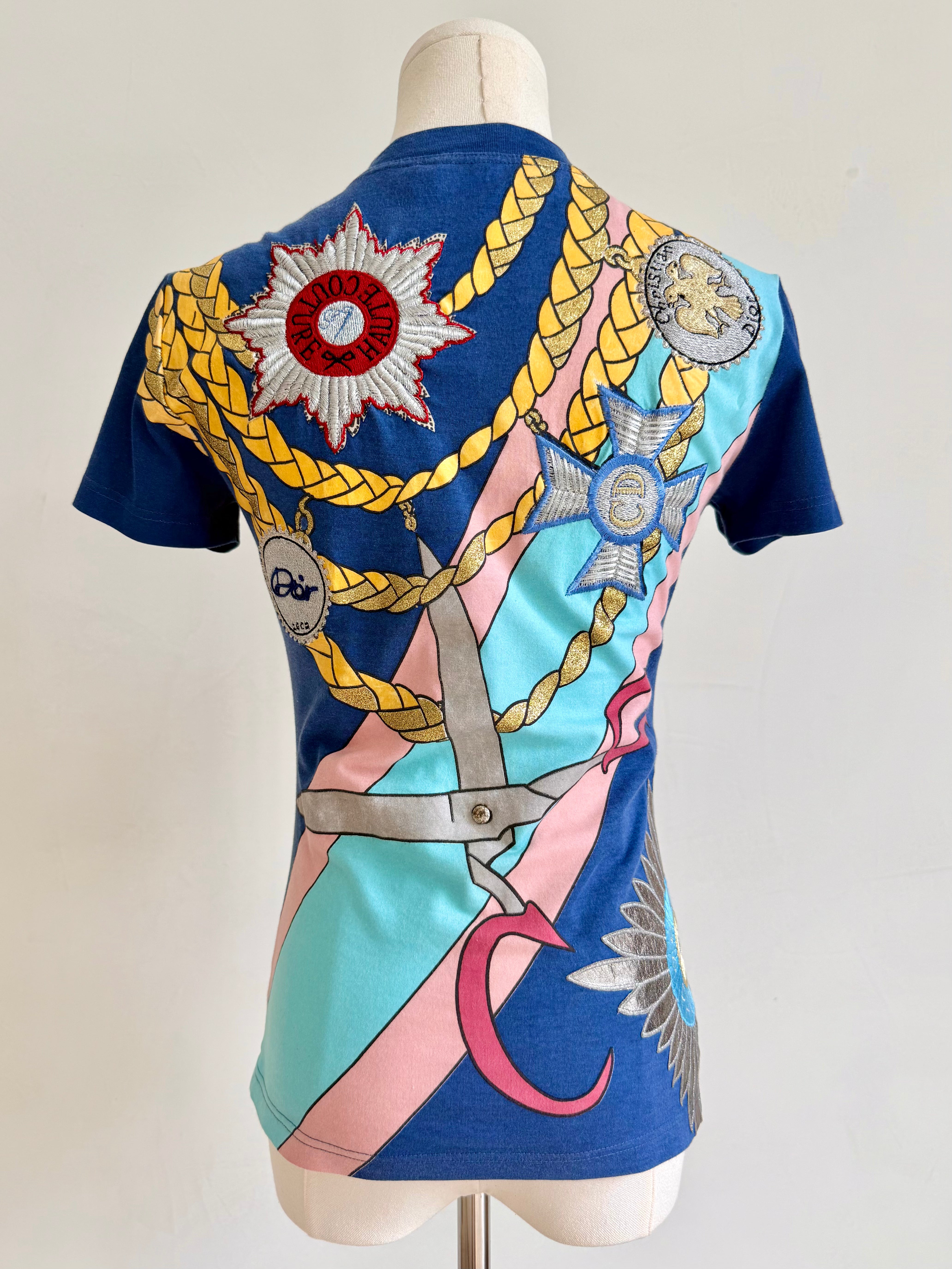 F/W 2002 Embroidered Medal T-Shirt