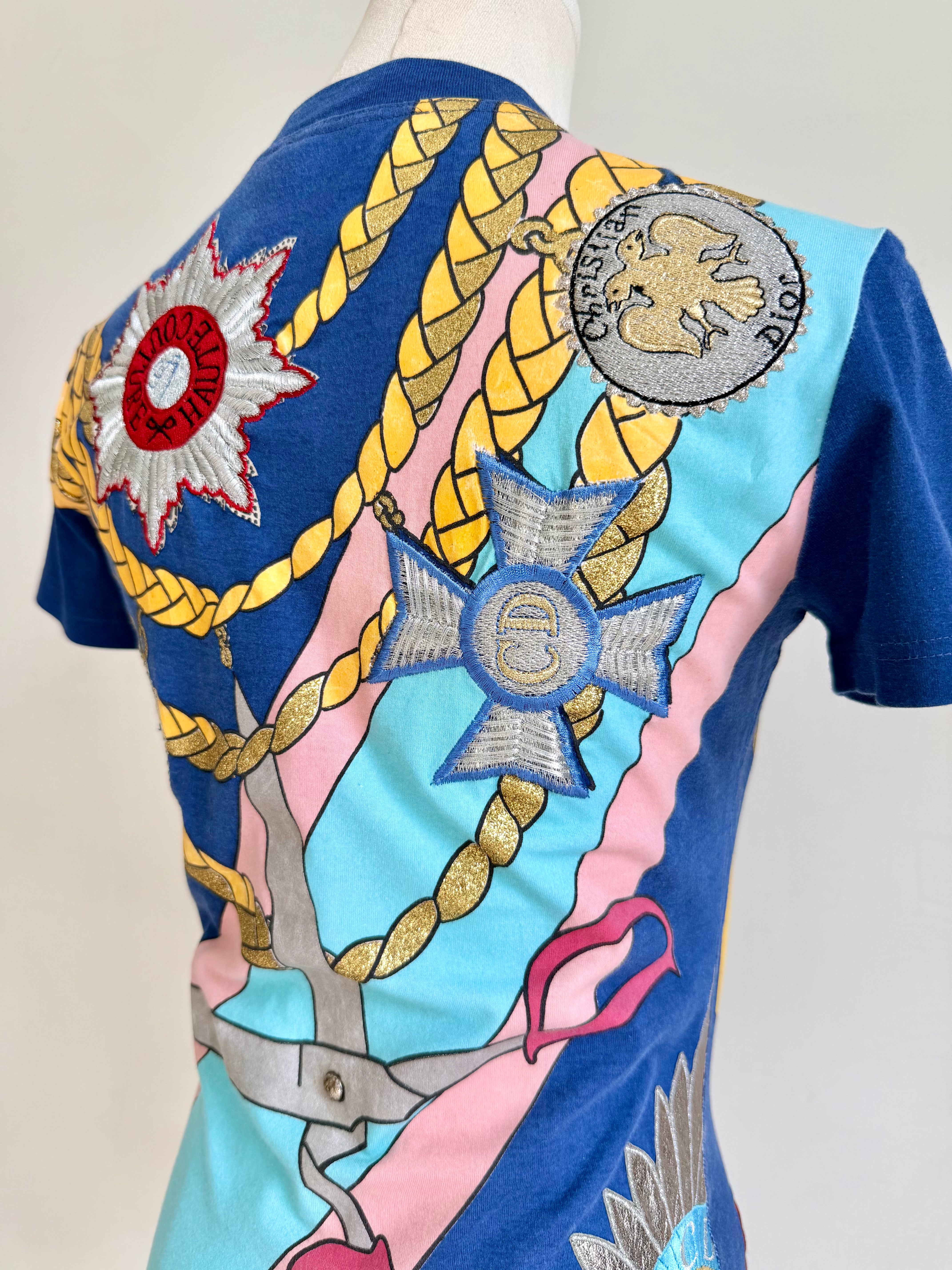 F/W 2002 Embroidered Medal T-Shirt