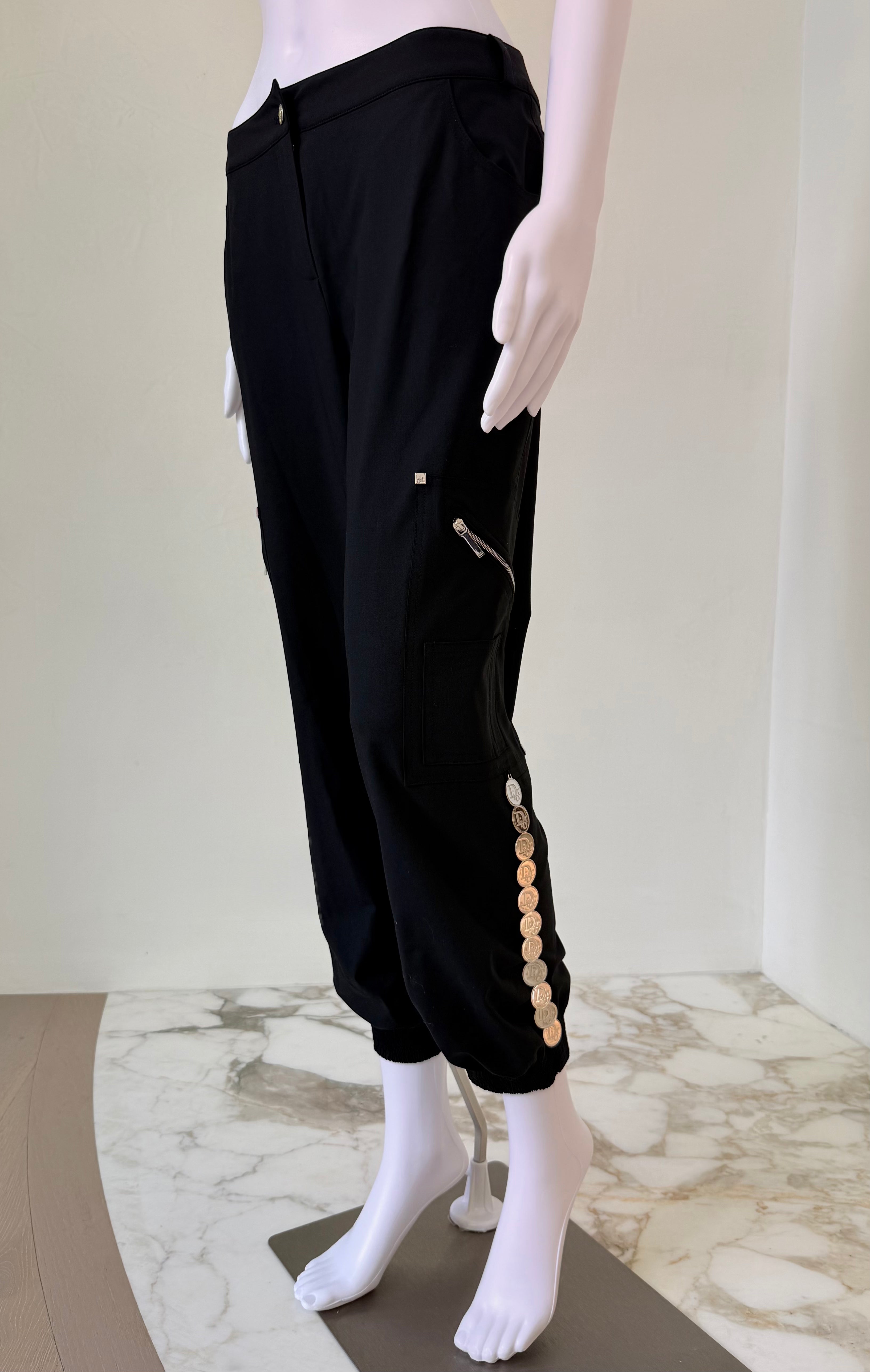 F/W 2001 “Dior 30” Coin-Detail Jogger Pants