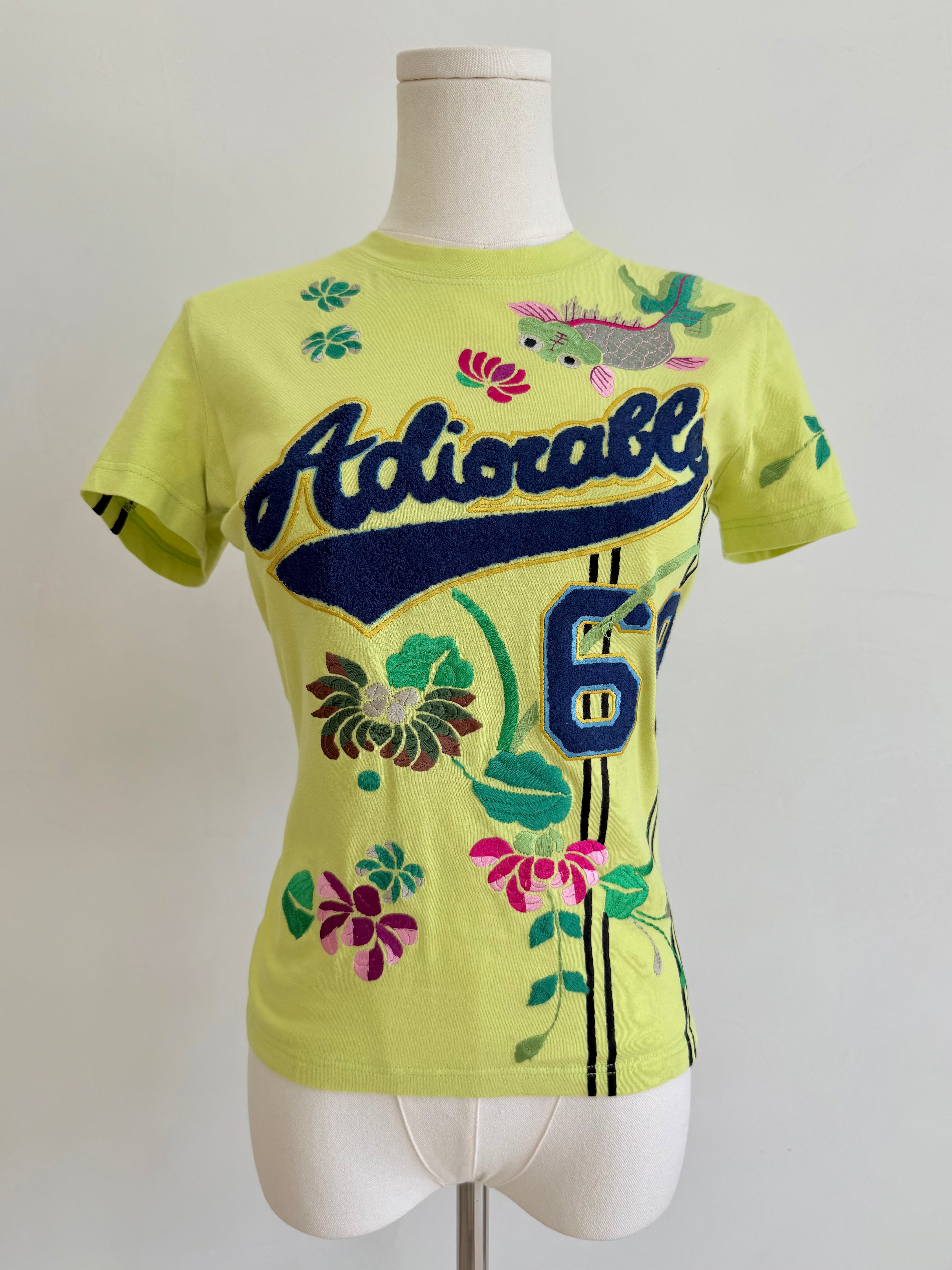 2002 Green "Adiorable 69" T-Shirt