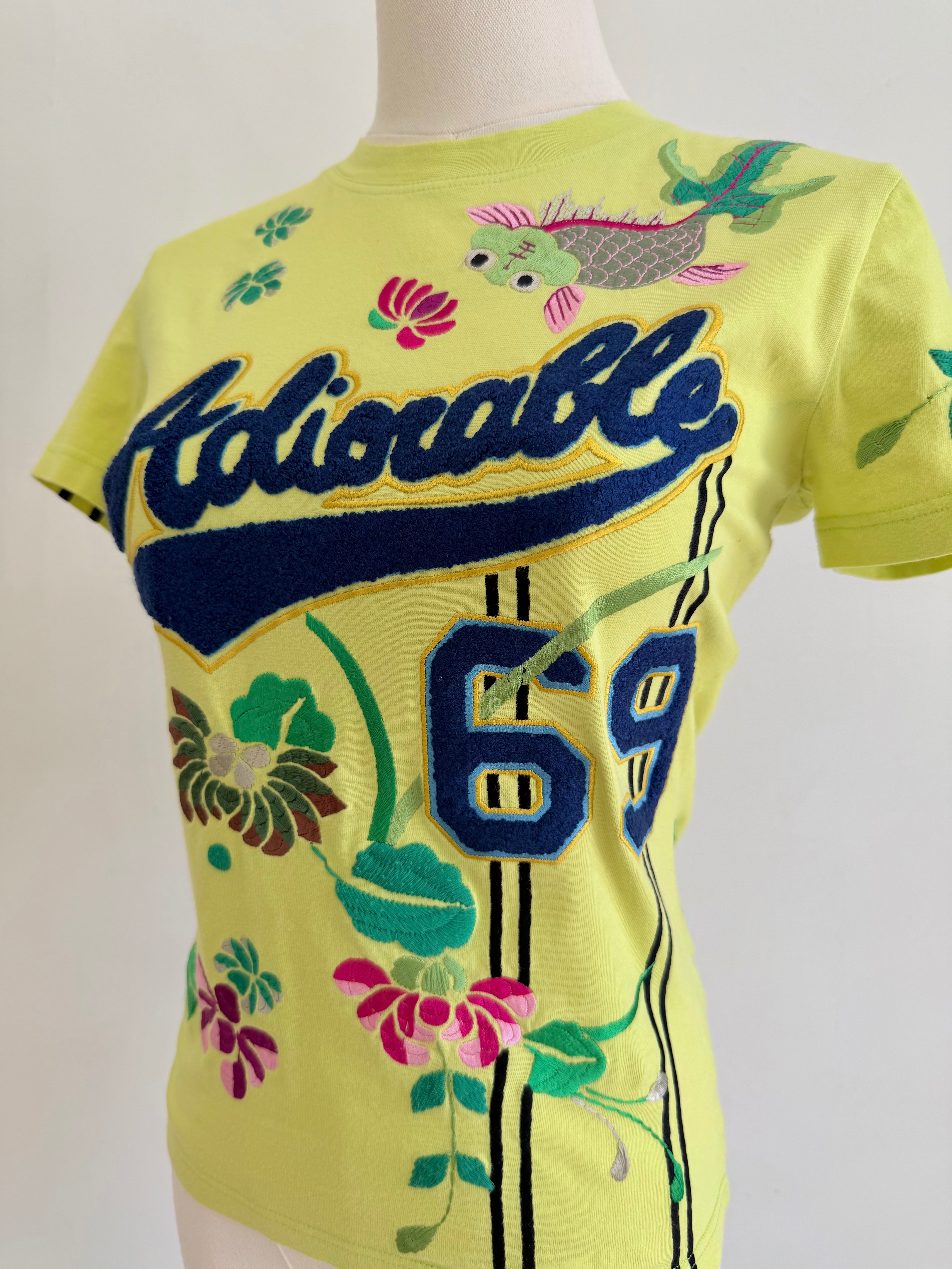 2002 Green "Adiorable 69" T-Shirt