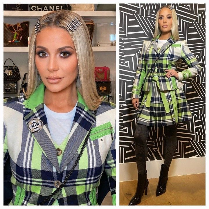 F/W 2004 Green Plaid Skirt