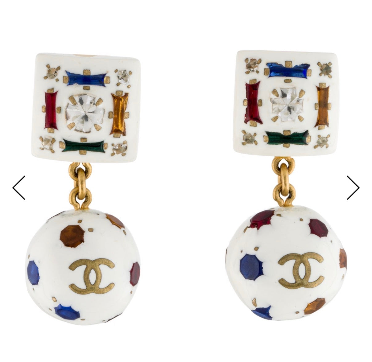 S/S 1998 Special Edition FIFA World Cup Earrings