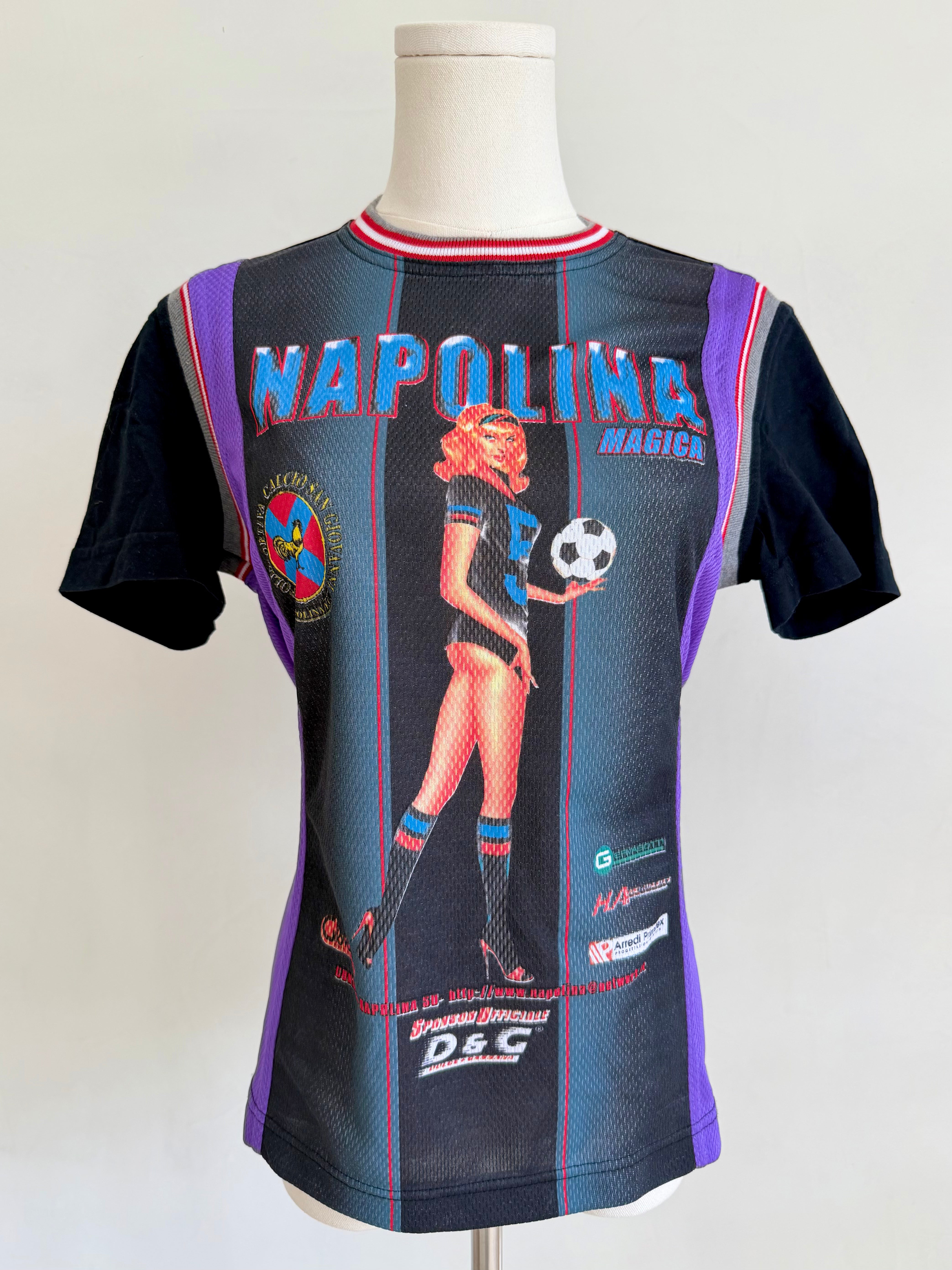 1990s "Napolina Magica" Jersey T-Shirt