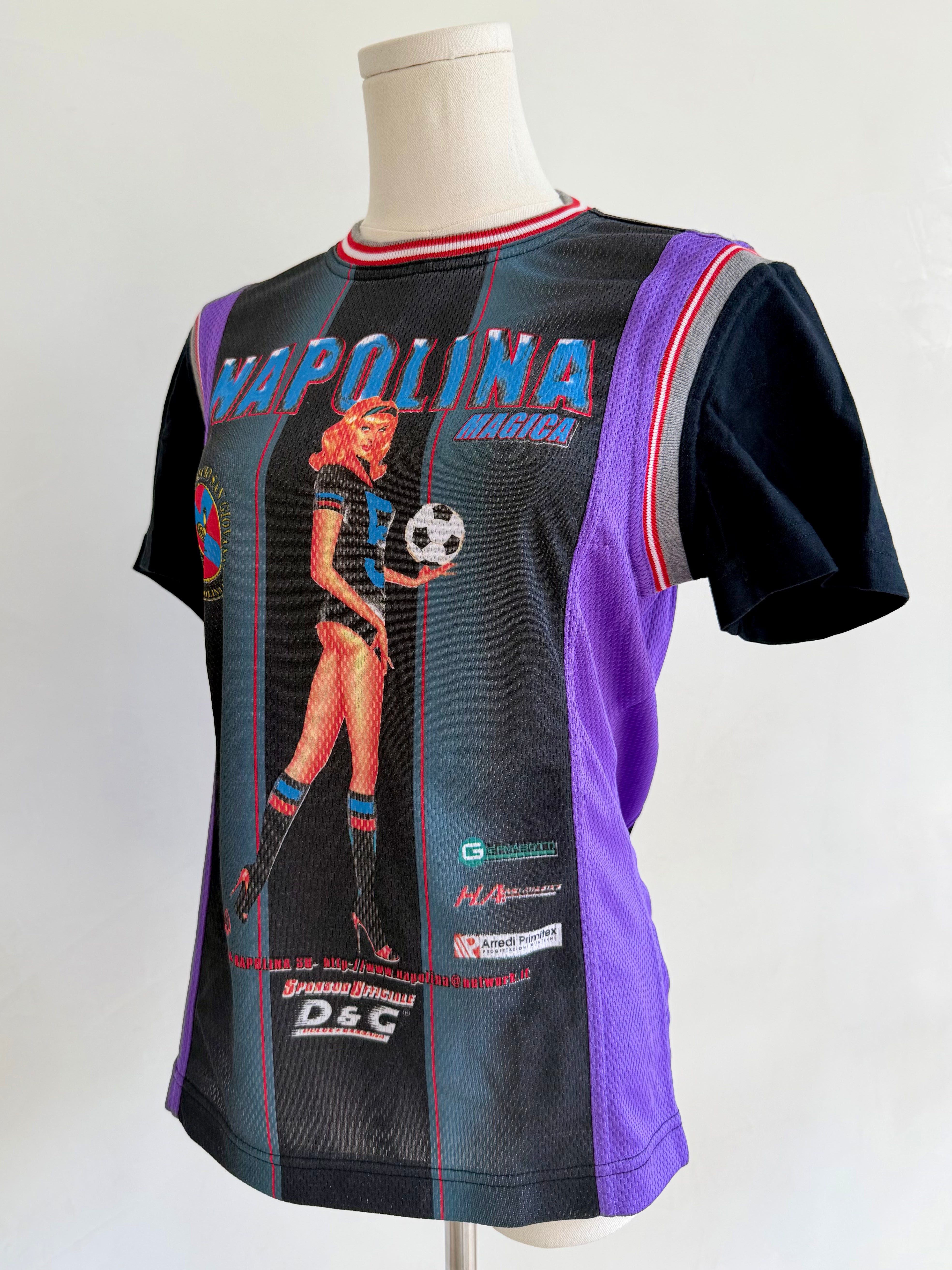 1990s "Napolina Magica" Jersey T-Shirt