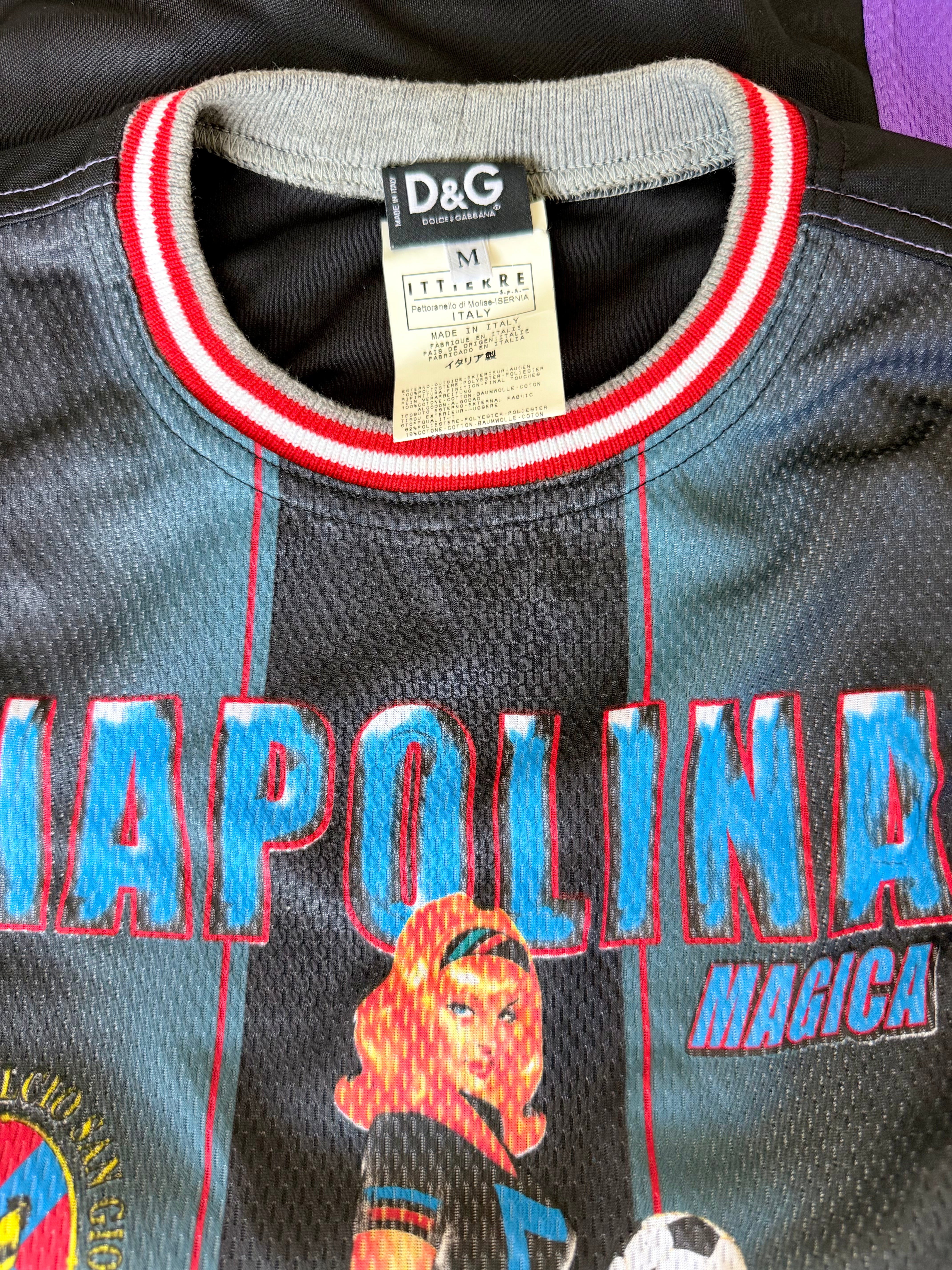 1990s "Napolina Magica" Jersey T-Shirt
