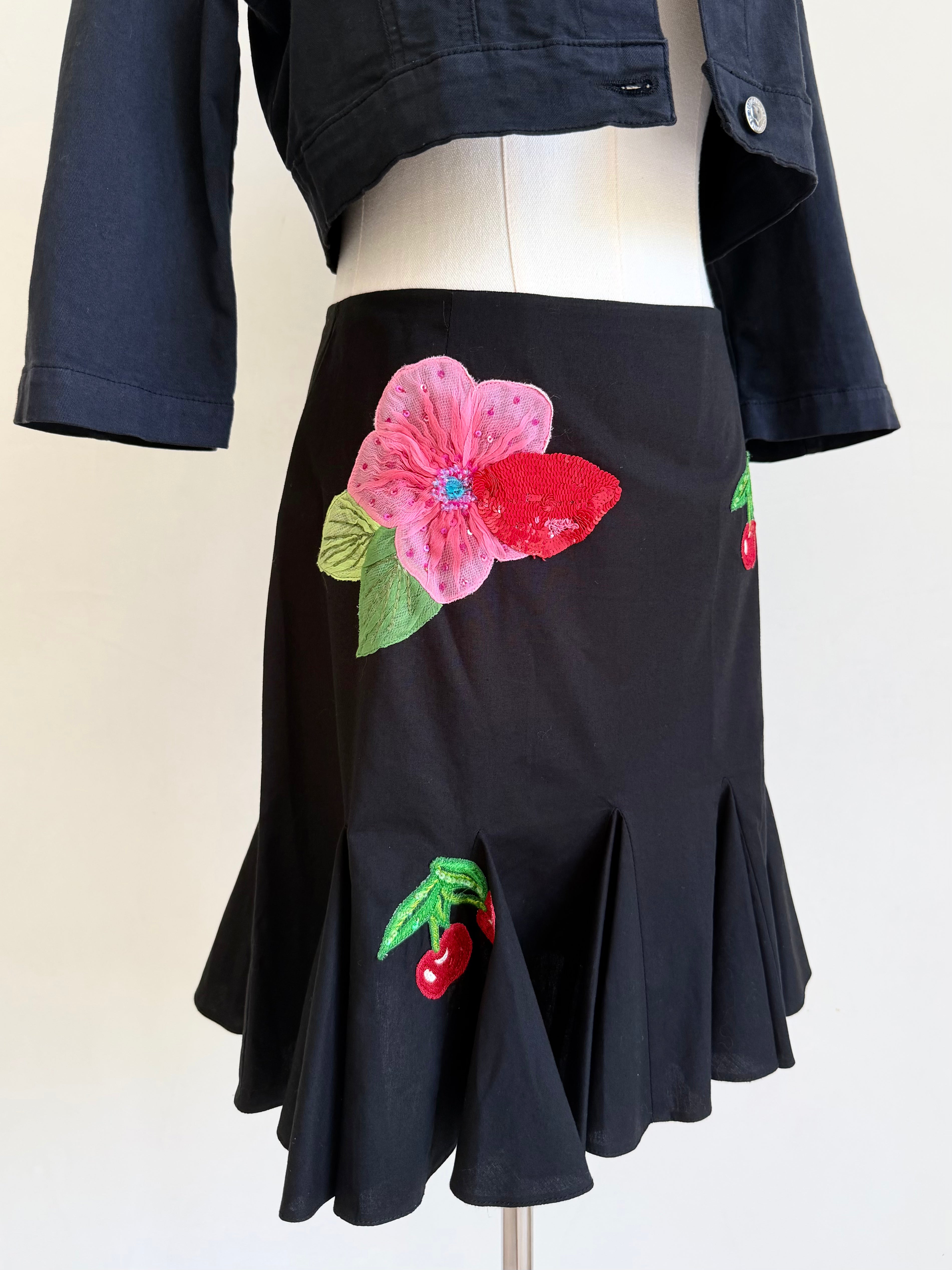 S/S 2004 Blugirl Black Cherry Matching Set