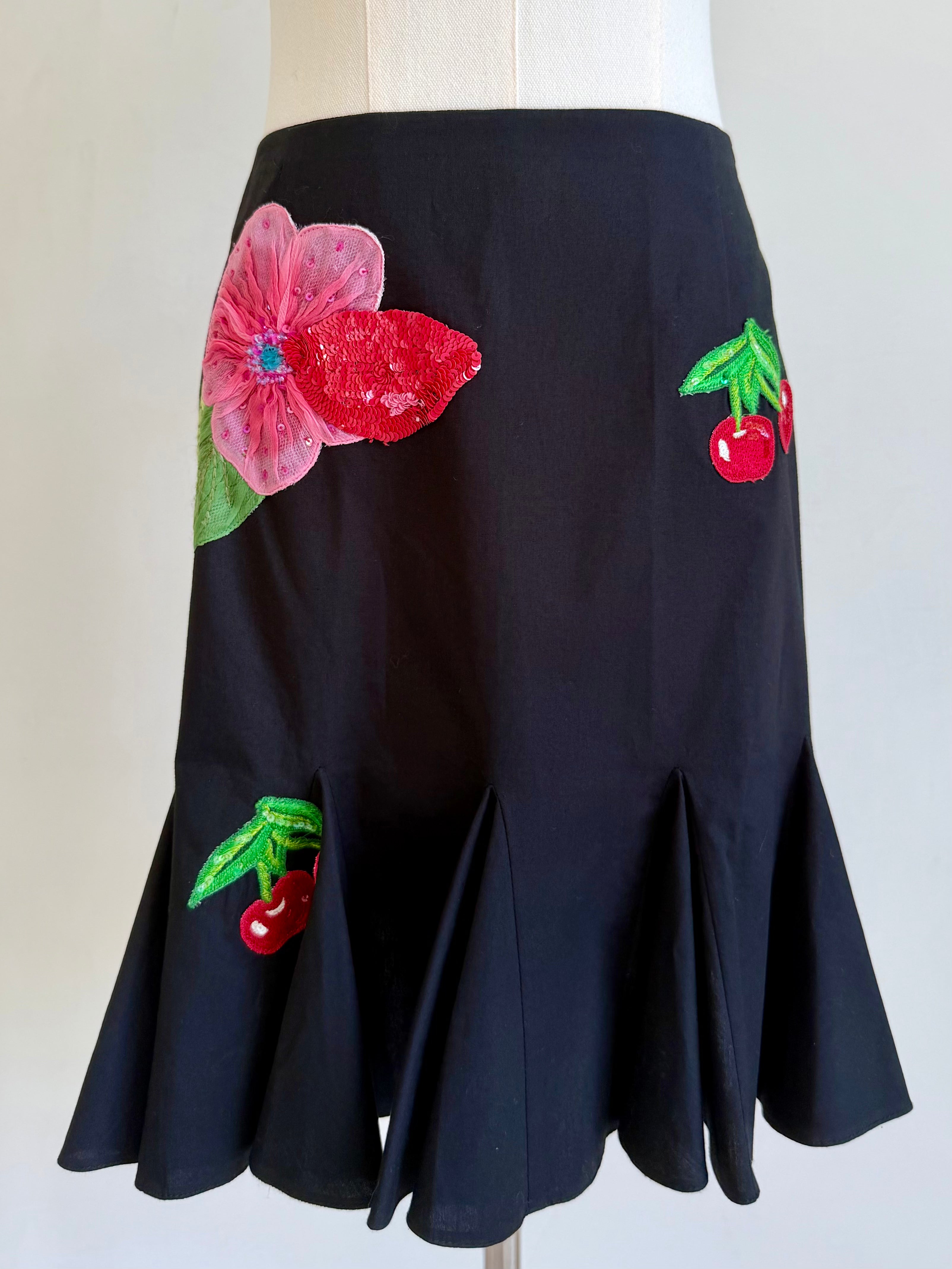 S/S 2004 Blugirl Black Cherry Matching Set