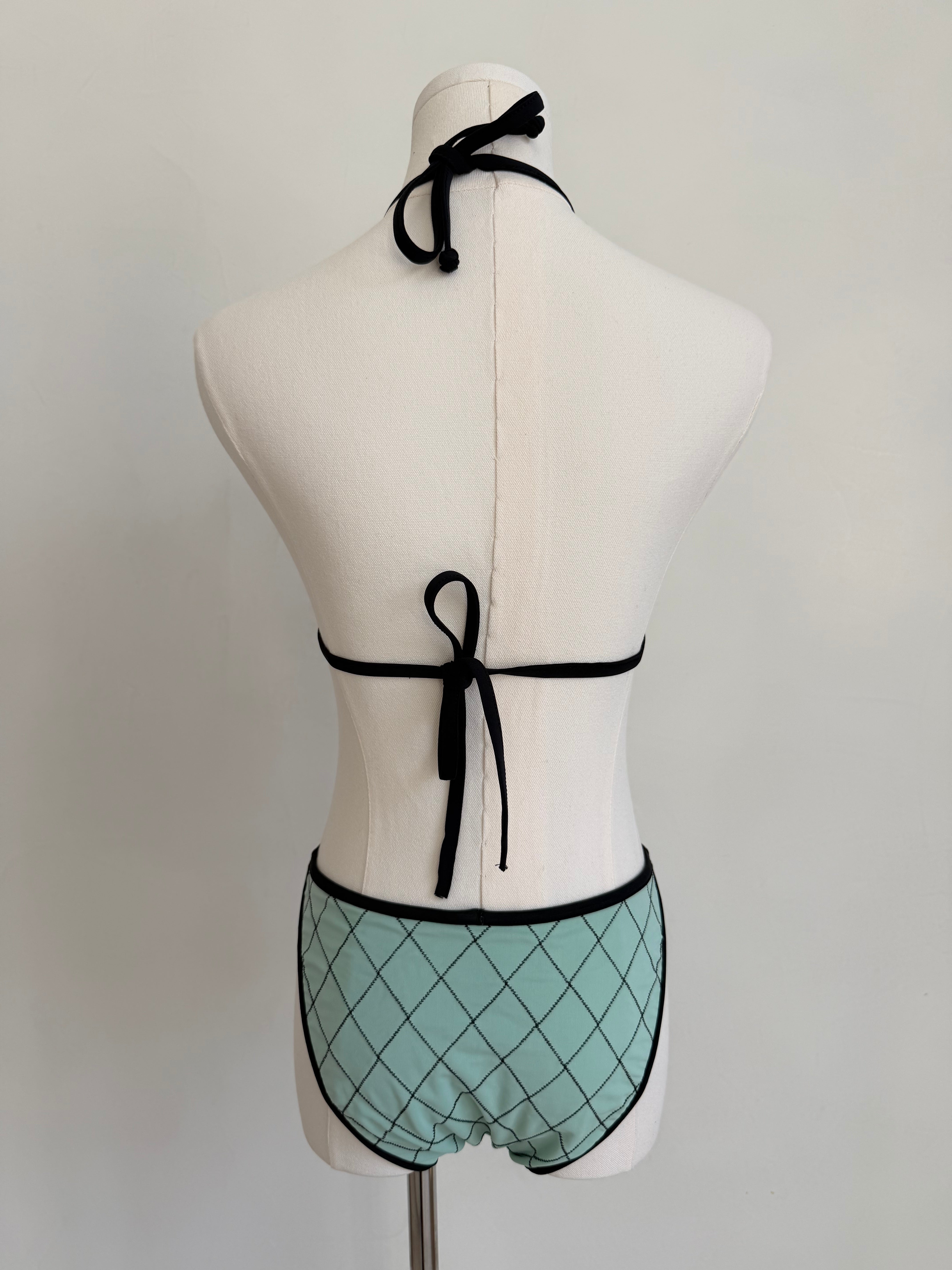 S/S 1995 Quilted Mint Swimsuit