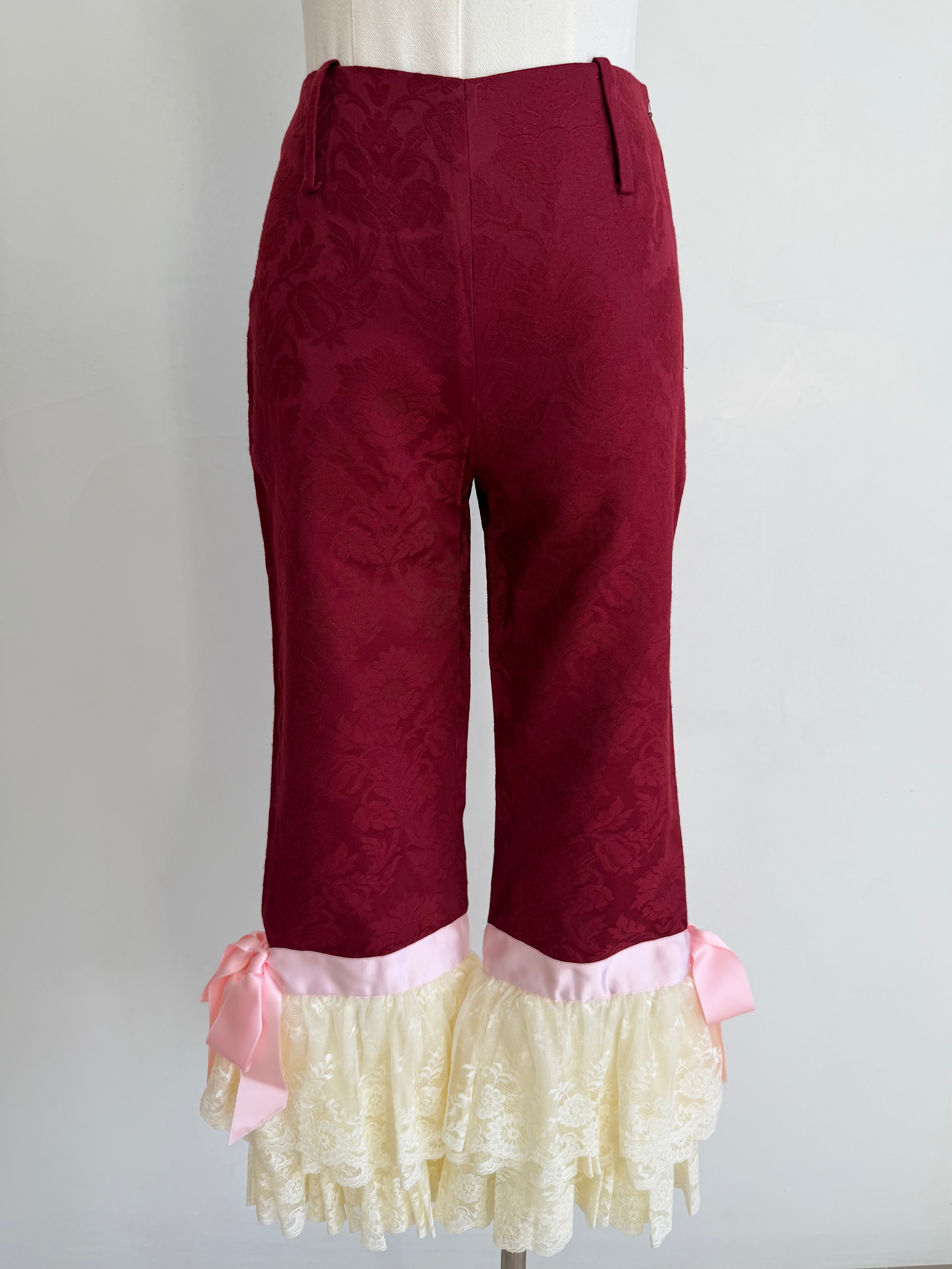 S/S 2004 Lace Flounce Capri Pants