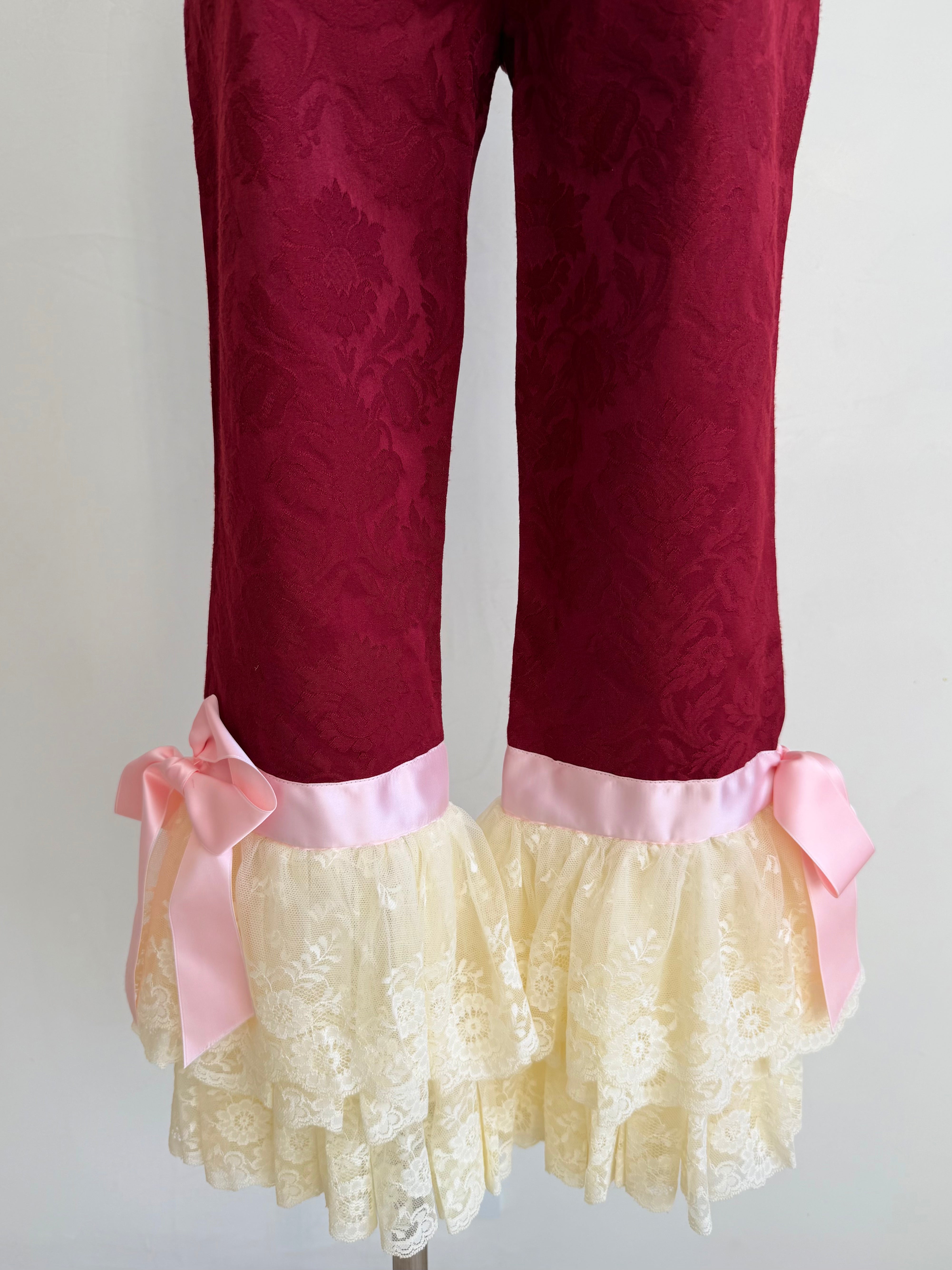 S/S 2004 Lace Flounce Capri Pants