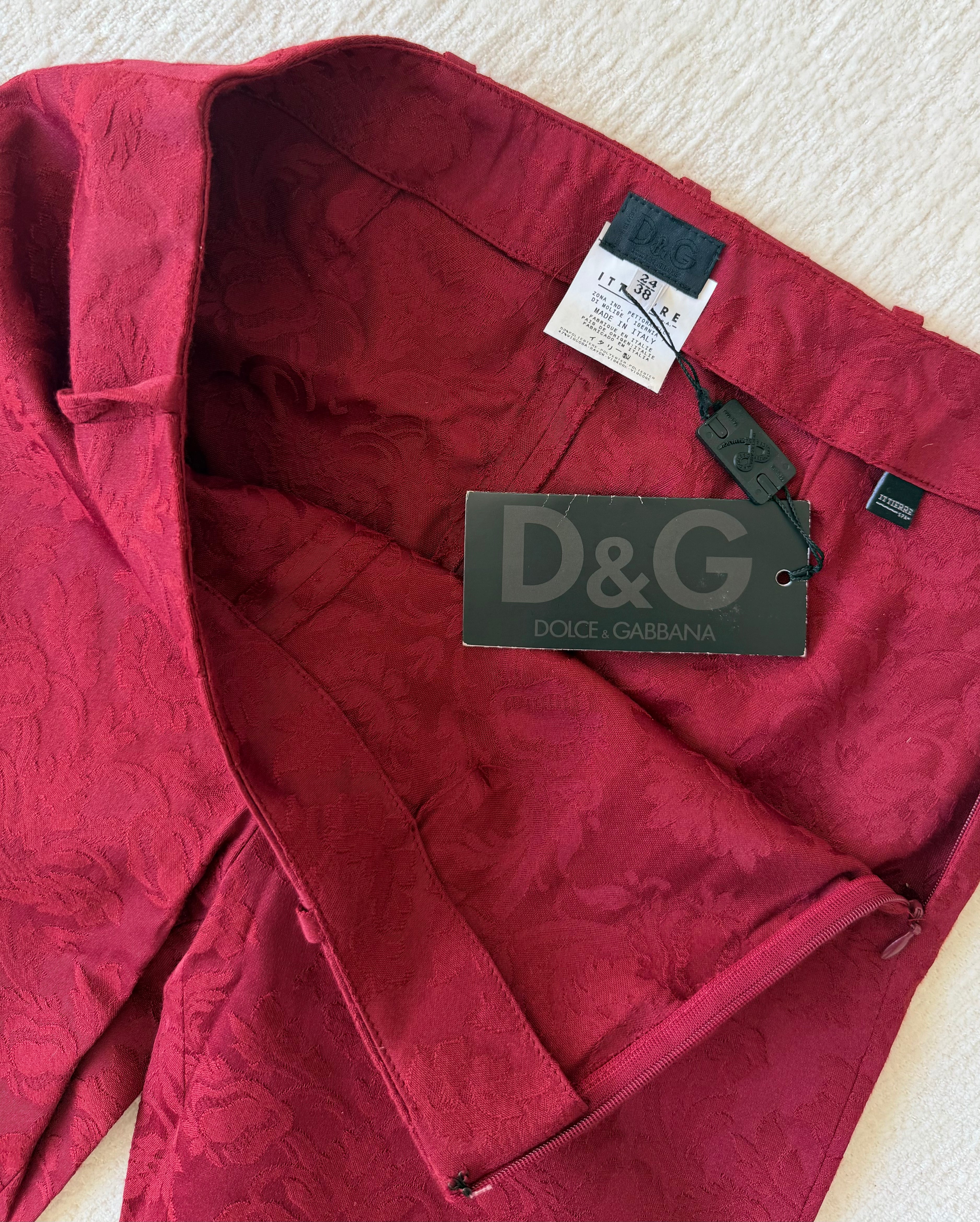 S/S 2004 Lace Flounce Capri Pants