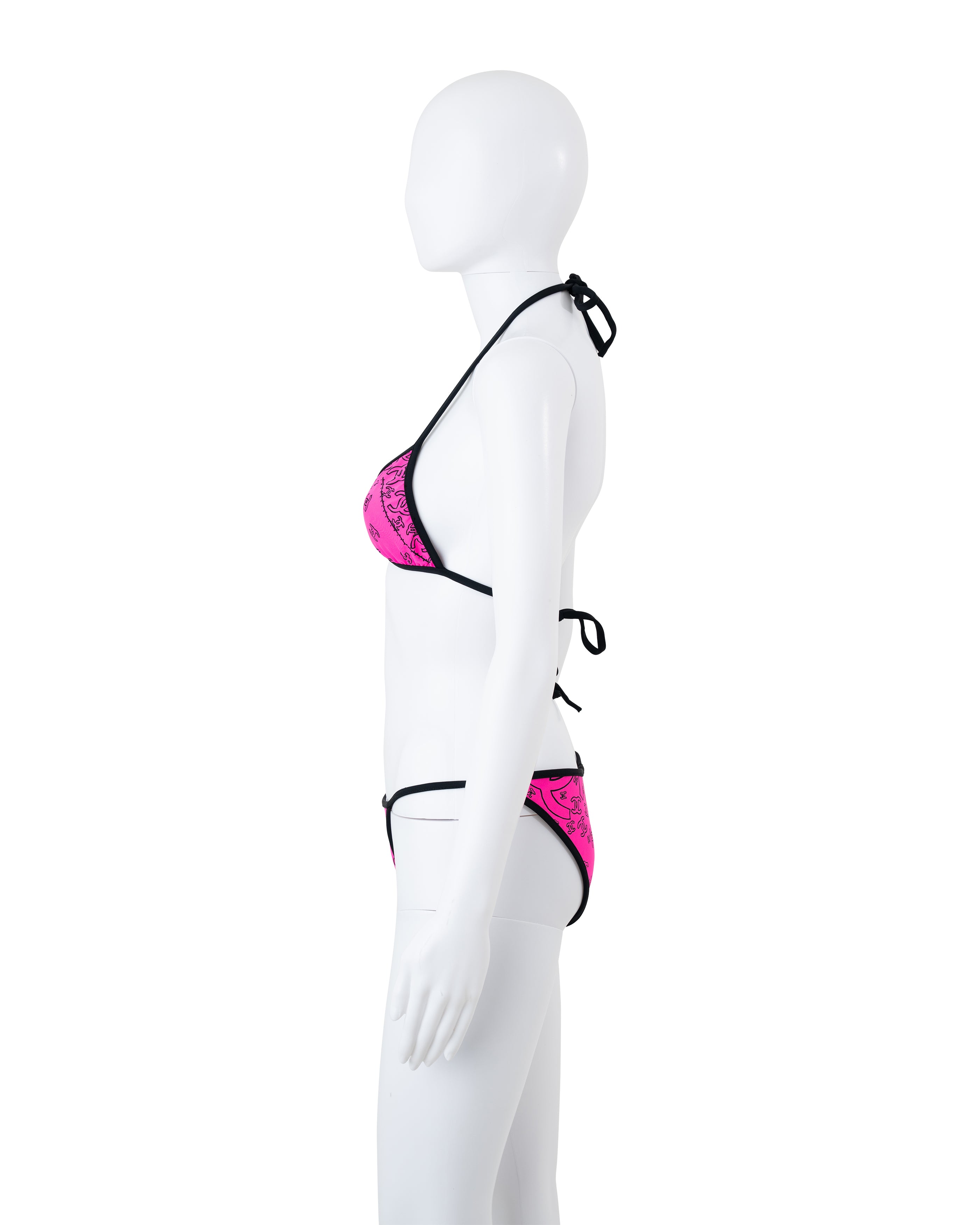 S/S 1999 Pink Bandana Print Bikini