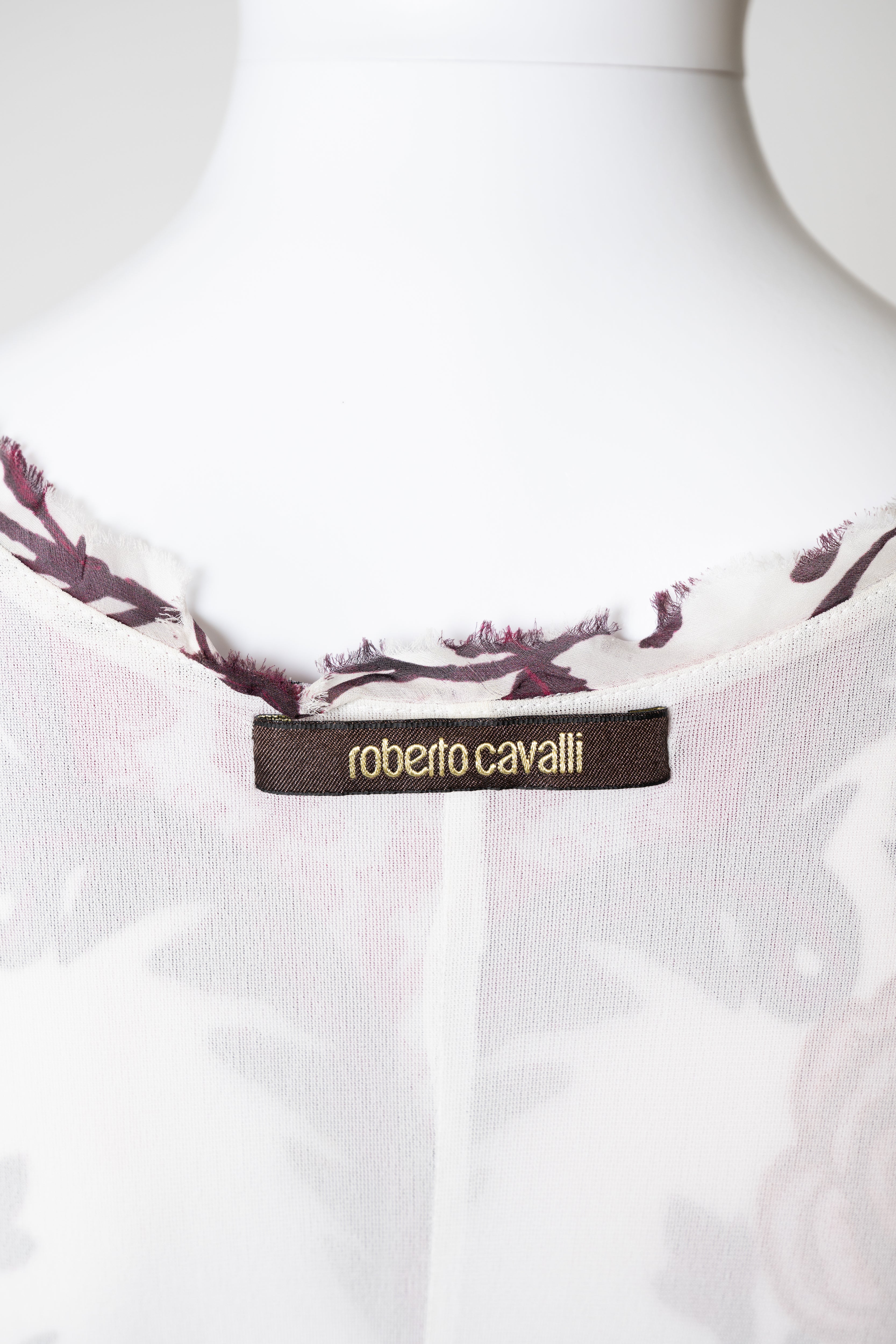 S/S 2017 Burgundy and White Floral Print Maxi Dress