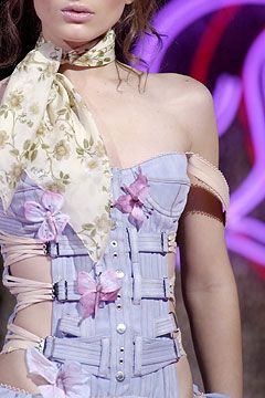 2004 Floral Bondage Corset
